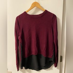 Twik long sleeve with sheer detail